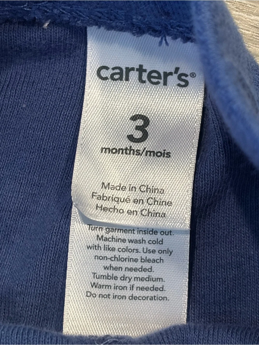 Carter's Navy Blue Baby Jogger Pants